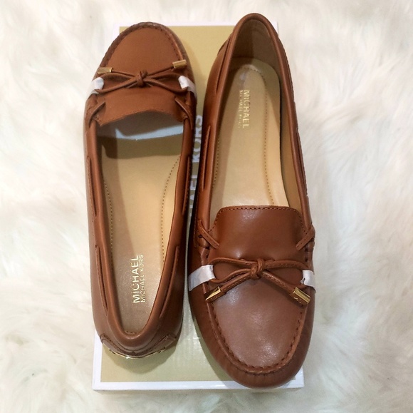 Michael Kors Leather Moccasin Loafers - Picture 4 of 8